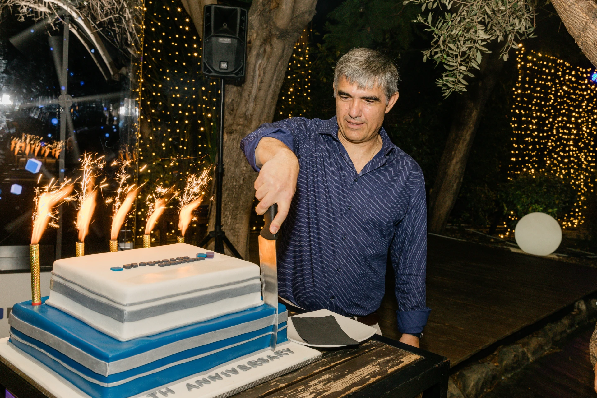 The Cake cutting.